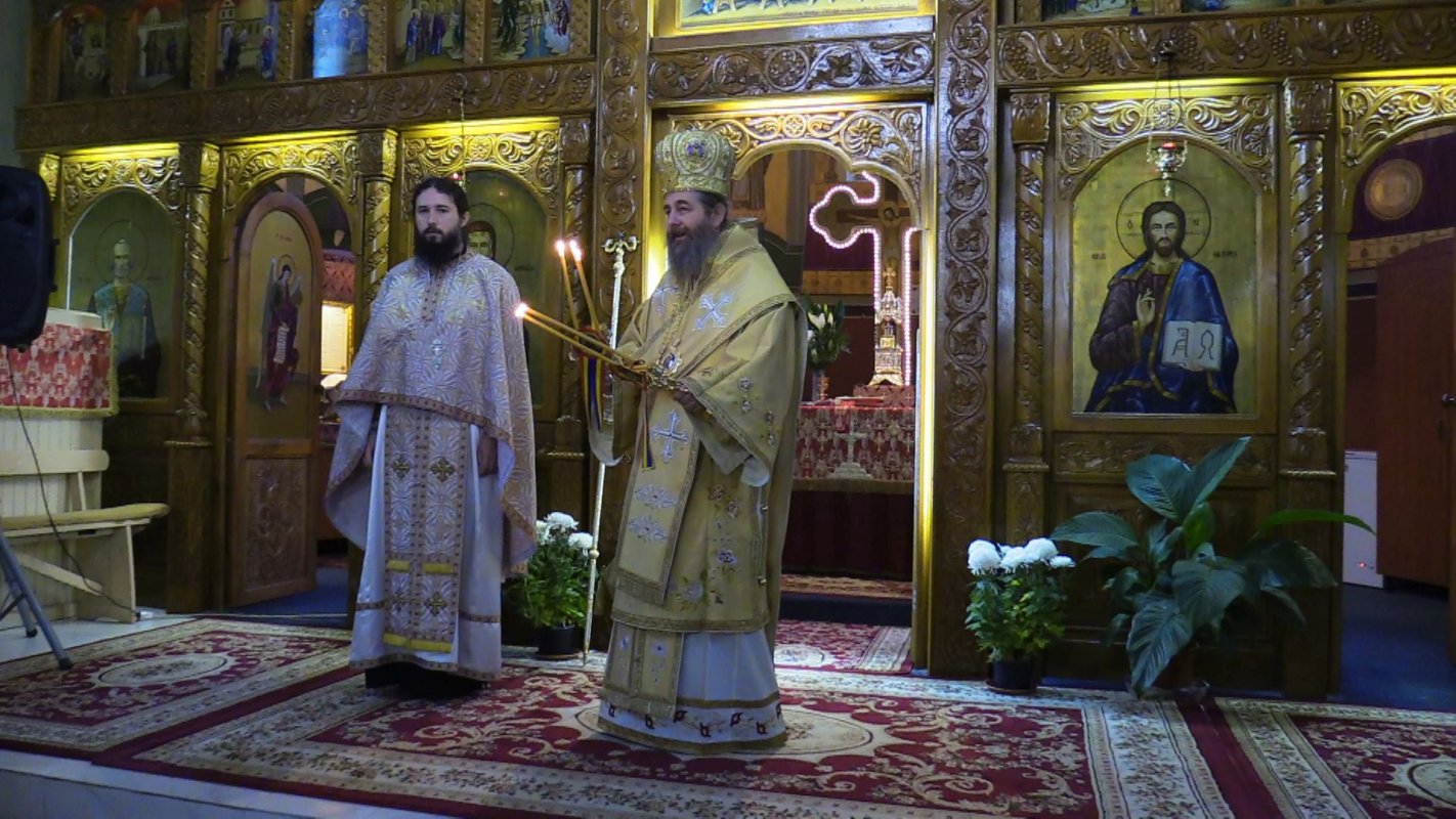 Slujire arhierească de hram la Micherechi, Ungaria, în Duminica a 24-a după Rusalii 191884