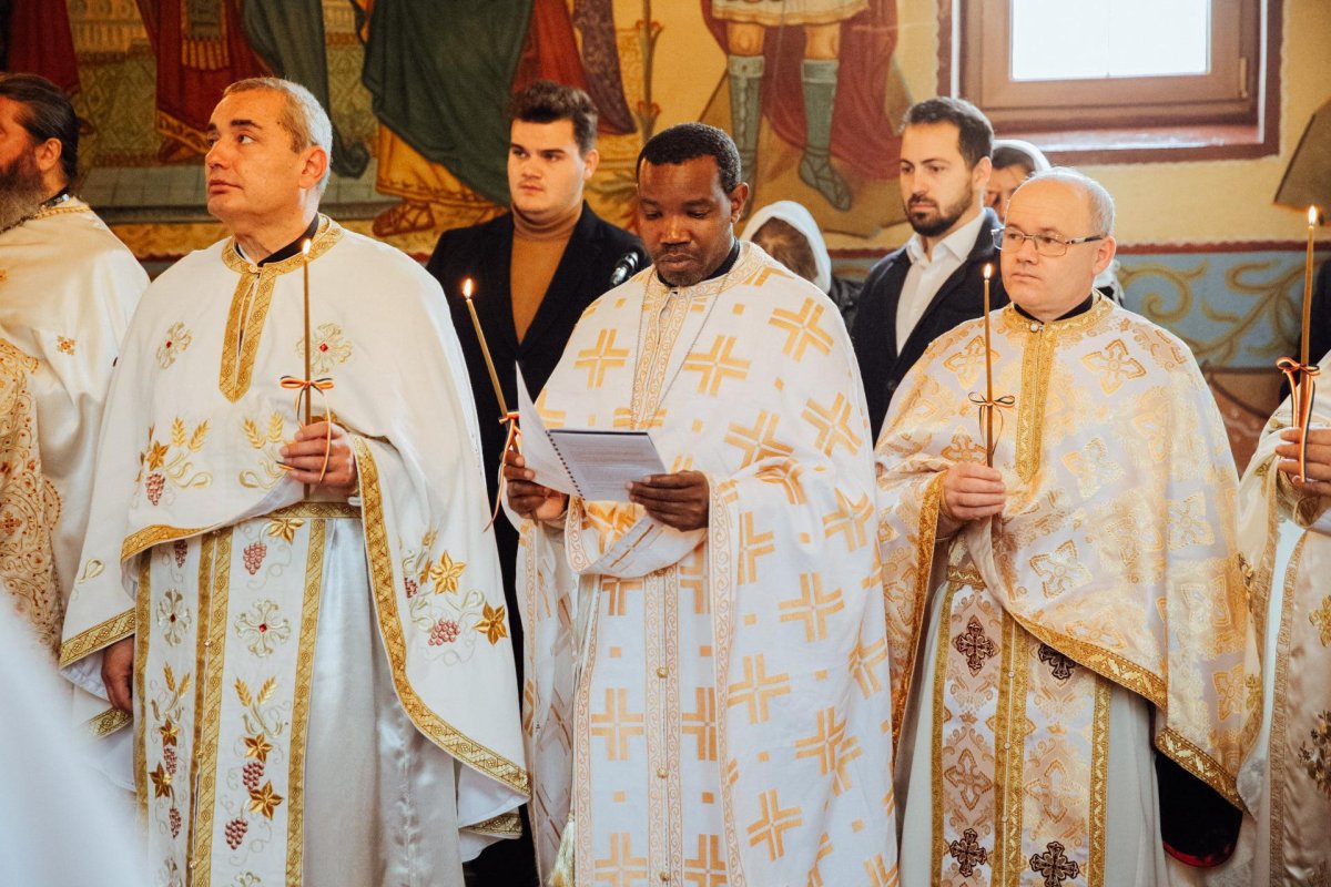 Oaspeţi din Africa la hramul și resfințirea bisericii din Băița, Cluj 191929