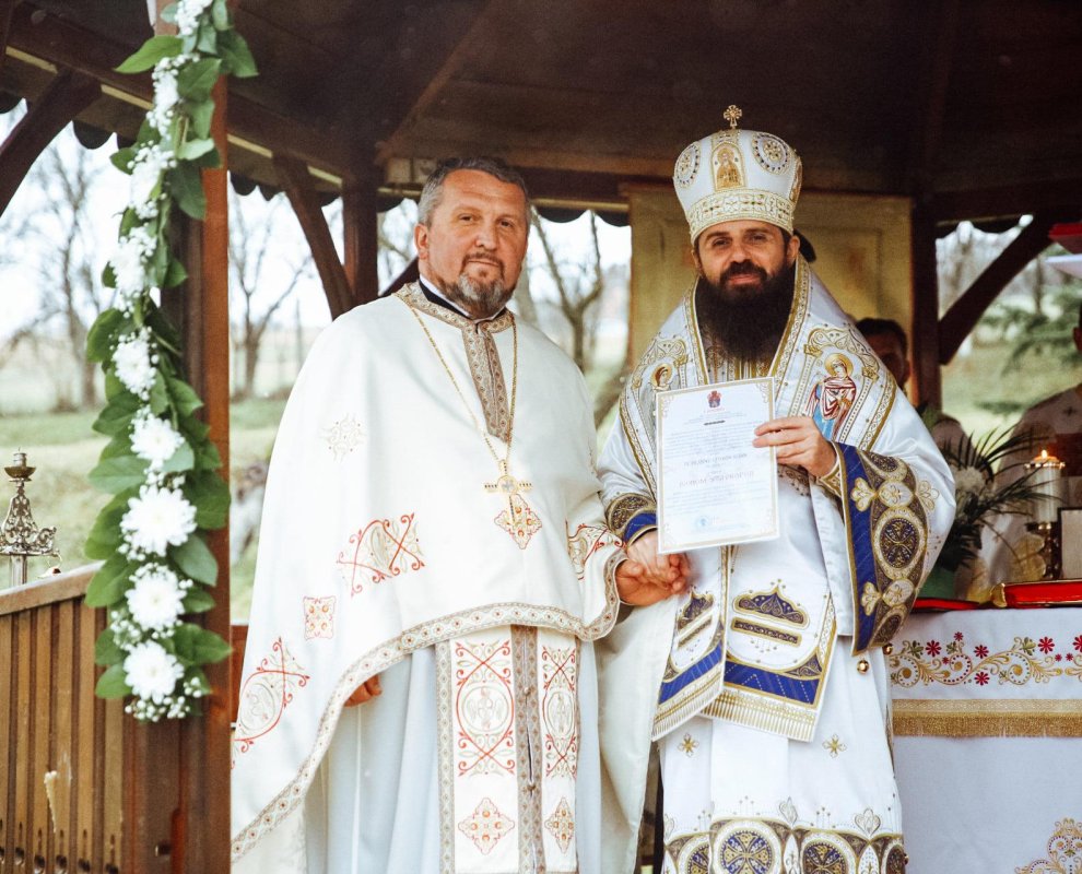 Oaspeţi din Africa la hramul și resfințirea bisericii din Băița, Cluj 191931