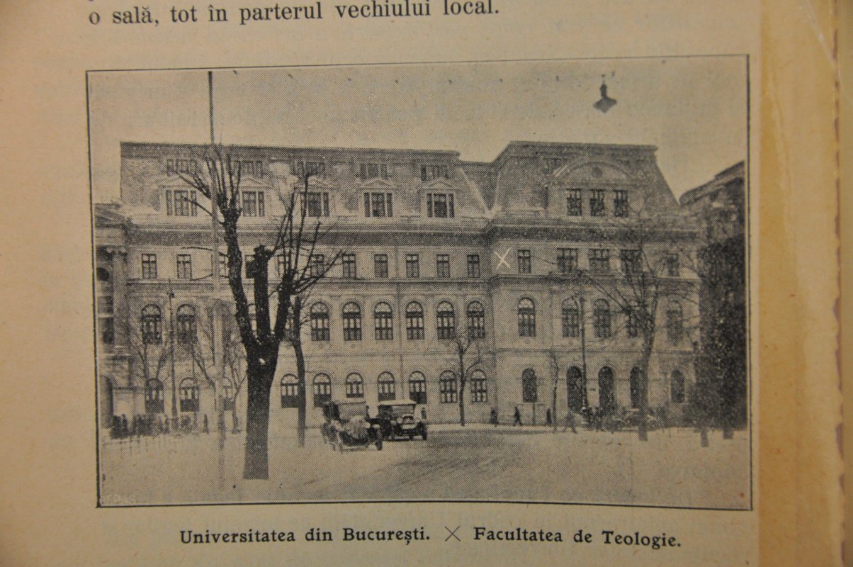 Facultatea de Teologie Ortodoxă din Bucureşti la ceas aniversar 192423