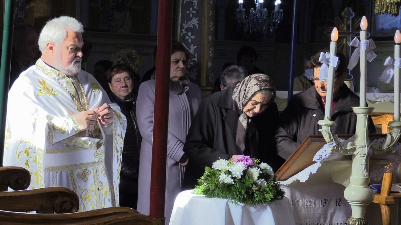 Slujire arhierească de hram la biserica din Chitighaz, Ungaria 192710