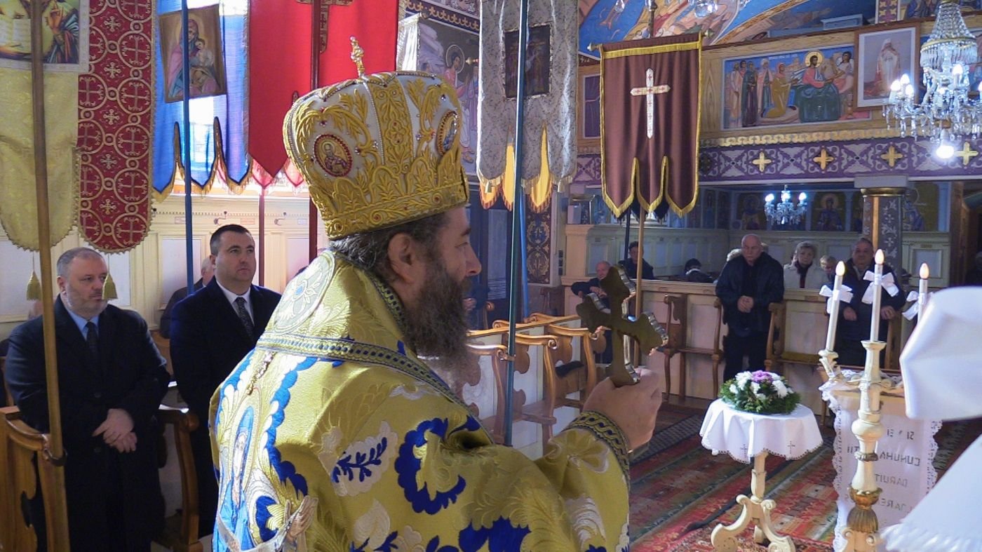 Slujire arhierească de hram la biserica din Chitighaz, Ungaria 192718