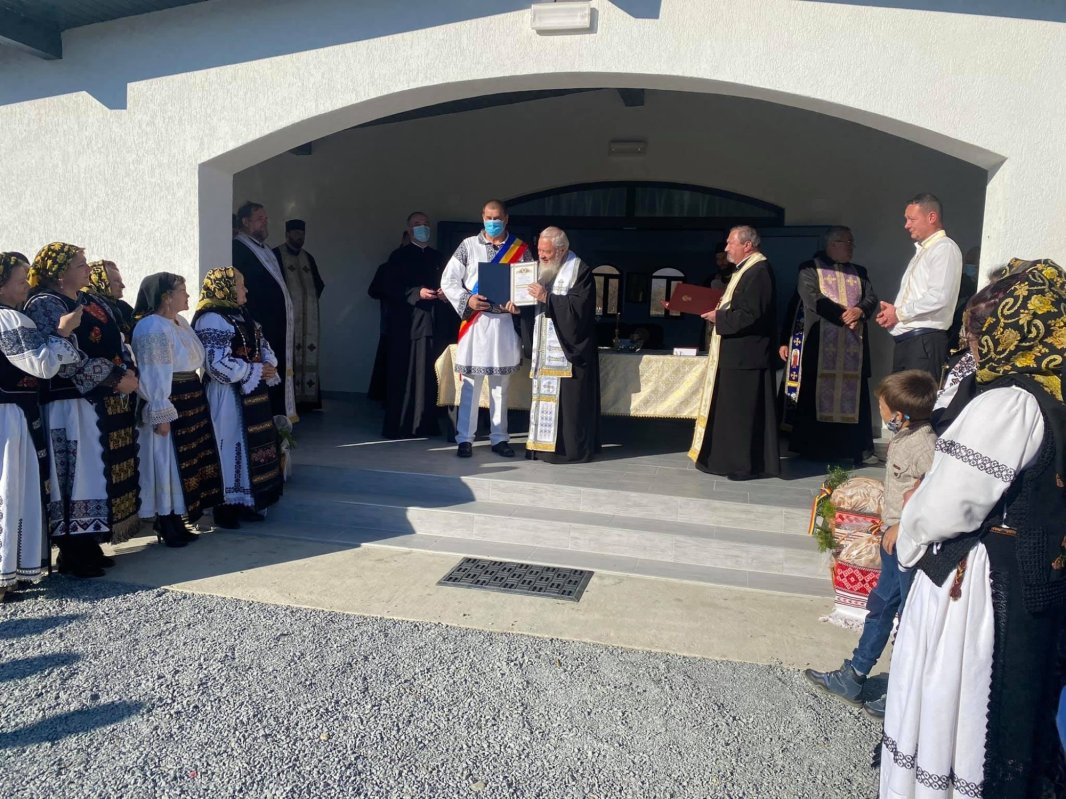 Capela mortuară din Rusu Bârgăului a fost sfinţită 192924