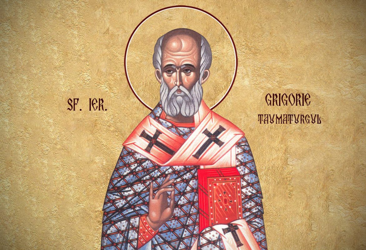 Sf. Ier. Grigorie Taumaturgul, Episcopul Neocezareei,  şi Ghenadie, Patriarhul Constantinopolului;  Sf. Cuv. Lazăr Zugravul 192887