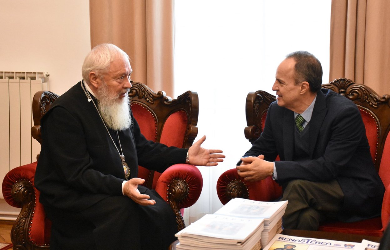 Ambasadorul Mexicului în România în vizită la Reședința Mitropolitană din Cluj-Napoca 193063