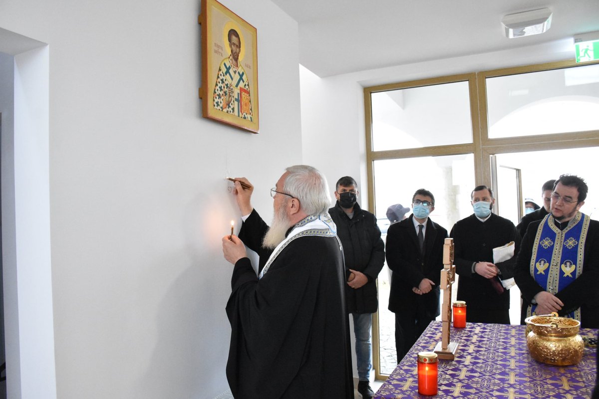 Mitropolitul Andrei a pus piatra de temelie pentru capela Cimitirului Eparhial „Sfântul Lazăr” din Cluj 193181