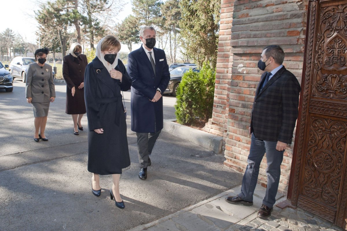 Pomenirea regelui Mihai la Mănăstirea Plumbuita din București 193105