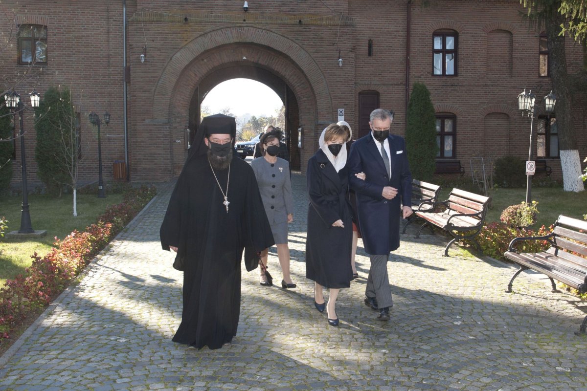 Pomenirea regelui Mihai la Mănăstirea Plumbuita din București 193109