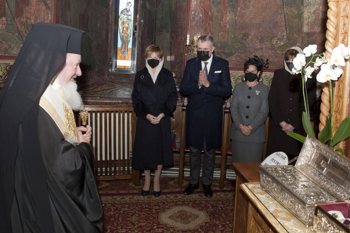 Pomenirea regelui Mihai la Mănăstirea Plumbuita din București 193115