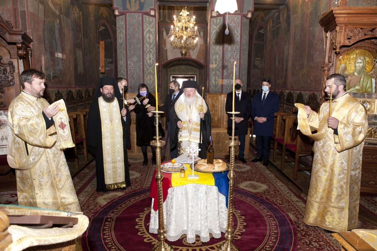 Pomenirea regelui Mihai la Mănăstirea Plumbuita din București 193117