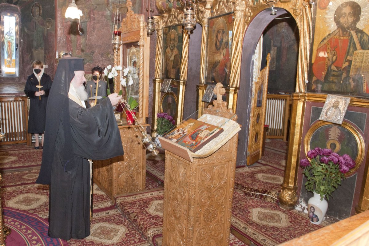 Pomenirea regelui Mihai la Mănăstirea Plumbuita din București 193119