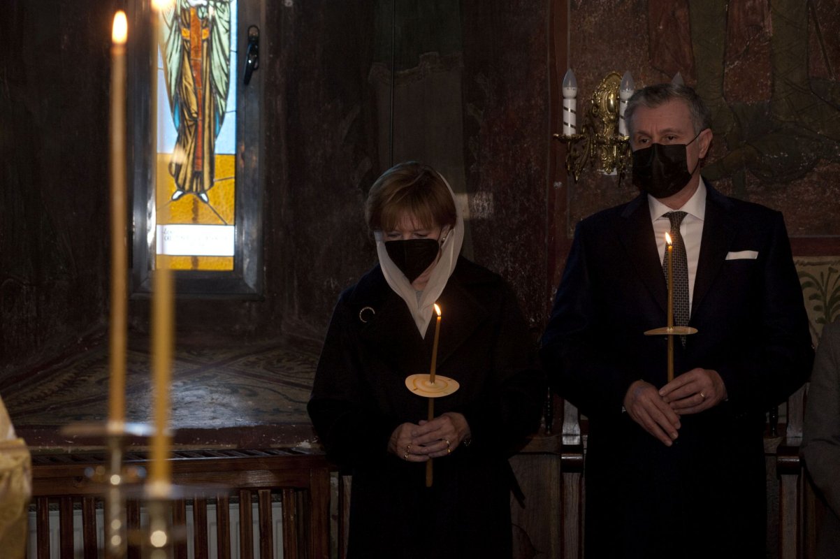 Pomenirea regelui Mihai la Mănăstirea Plumbuita din București 193121