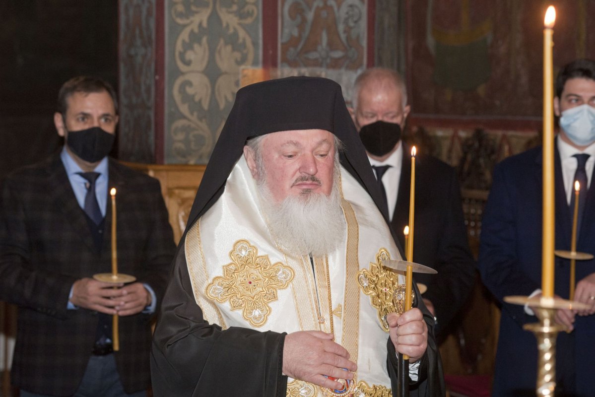 Pomenirea regelui Mihai la Mănăstirea Plumbuita din București 193127