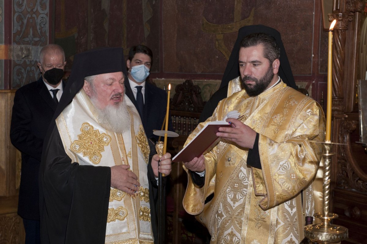 Pomenirea regelui Mihai la Mănăstirea Plumbuita din București 193134