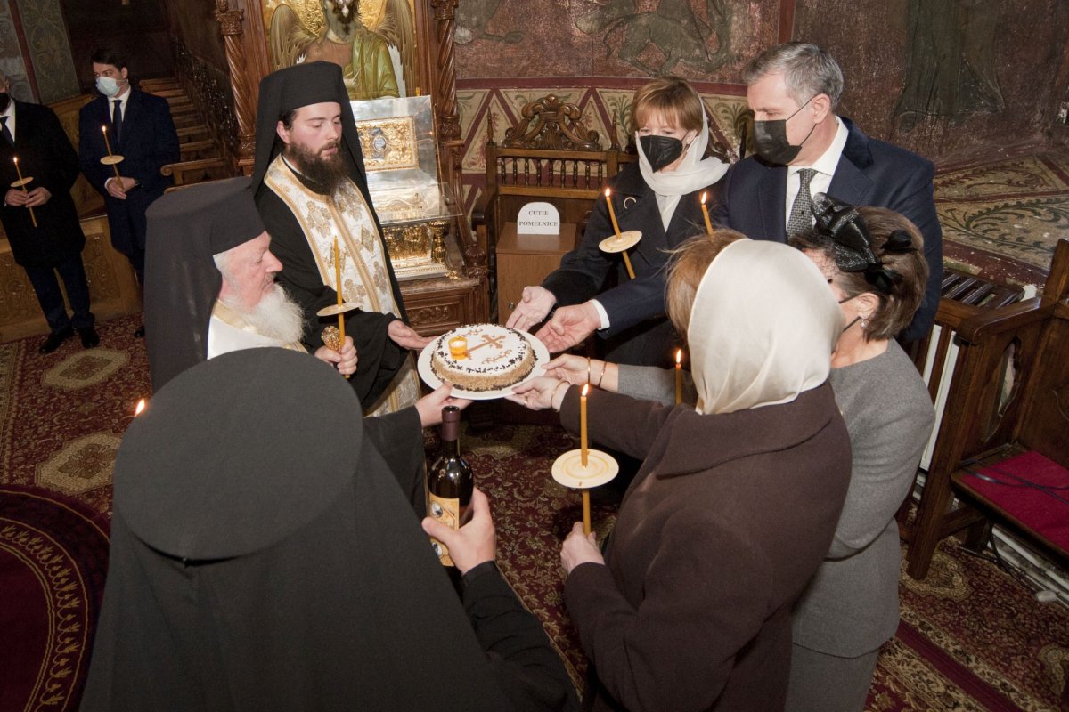 Pomenirea regelui Mihai la Mănăstirea Plumbuita din București 193140