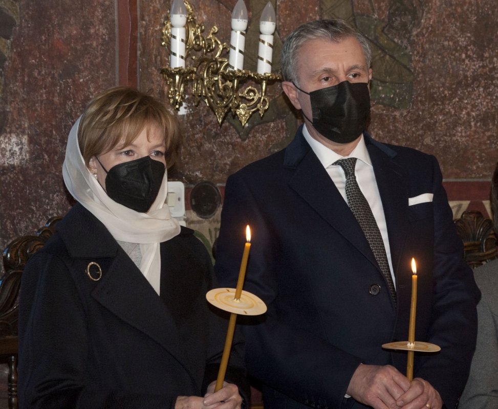 Pomenirea regelui Mihai la Mănăstirea Plumbuita din București 193147