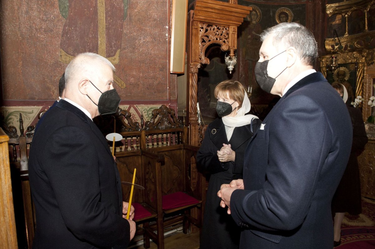 Pomenirea regelui Mihai la Mănăstirea Plumbuita din București 193149