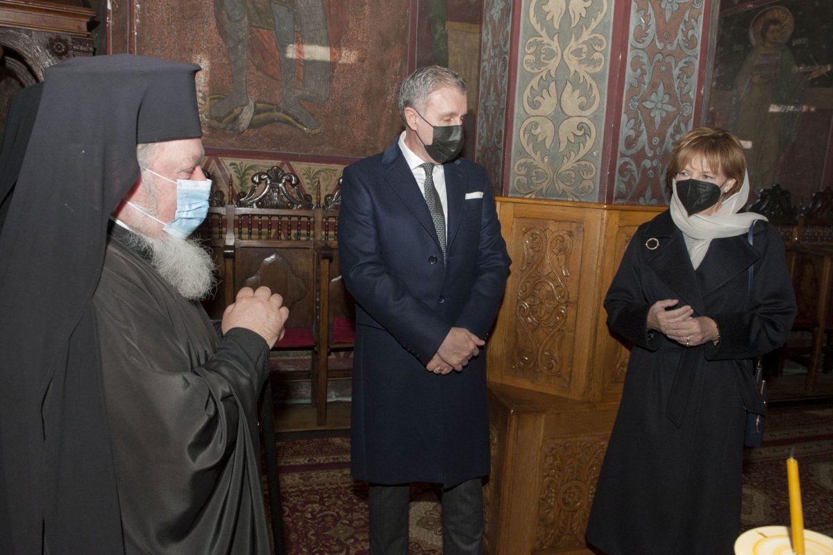 Pomenirea regelui Mihai la Mănăstirea Plumbuita din București 193152