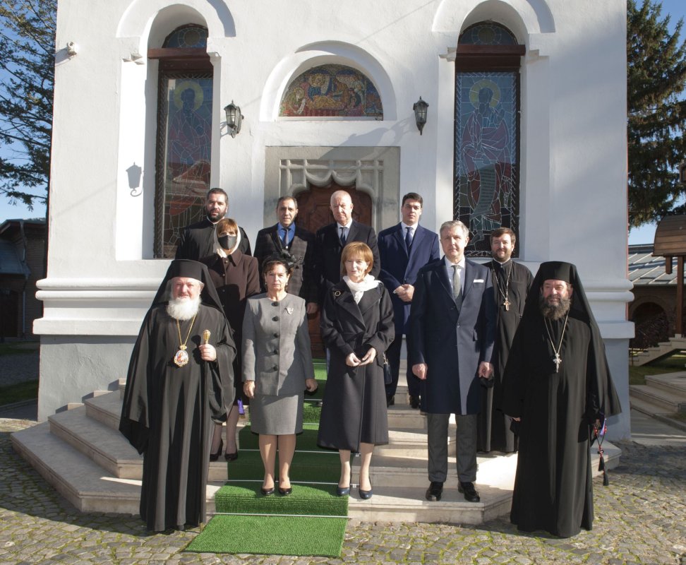 Pomenirea regelui Mihai la Mănăstirea Plumbuita din București 193154