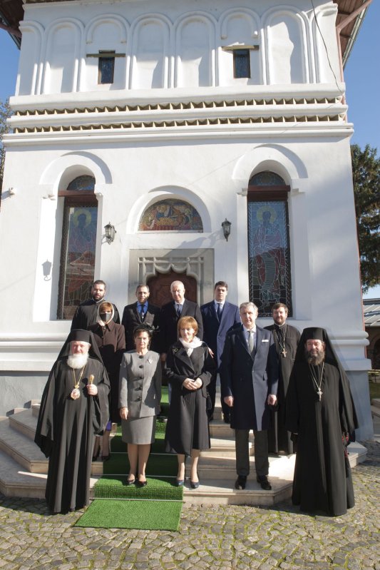 Pomenirea regelui Mihai la Mănăstirea Plumbuita din București 193155