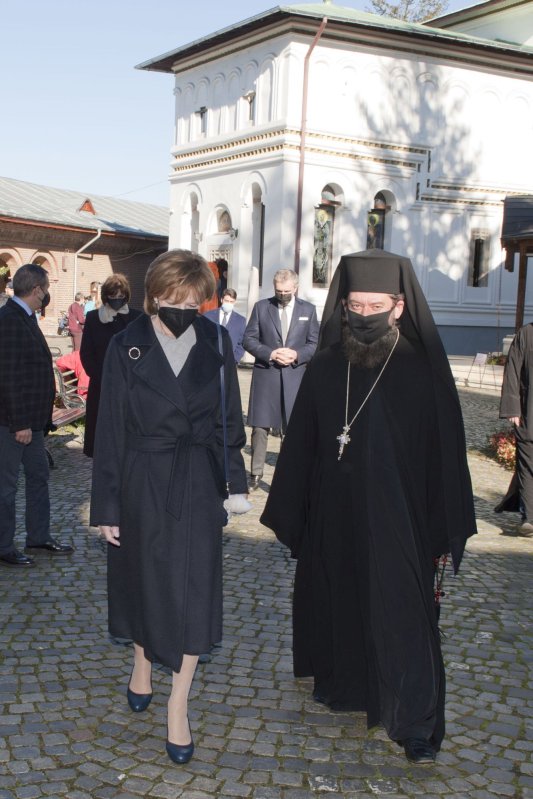 Pomenirea regelui Mihai la Mănăstirea Plumbuita din București 193159