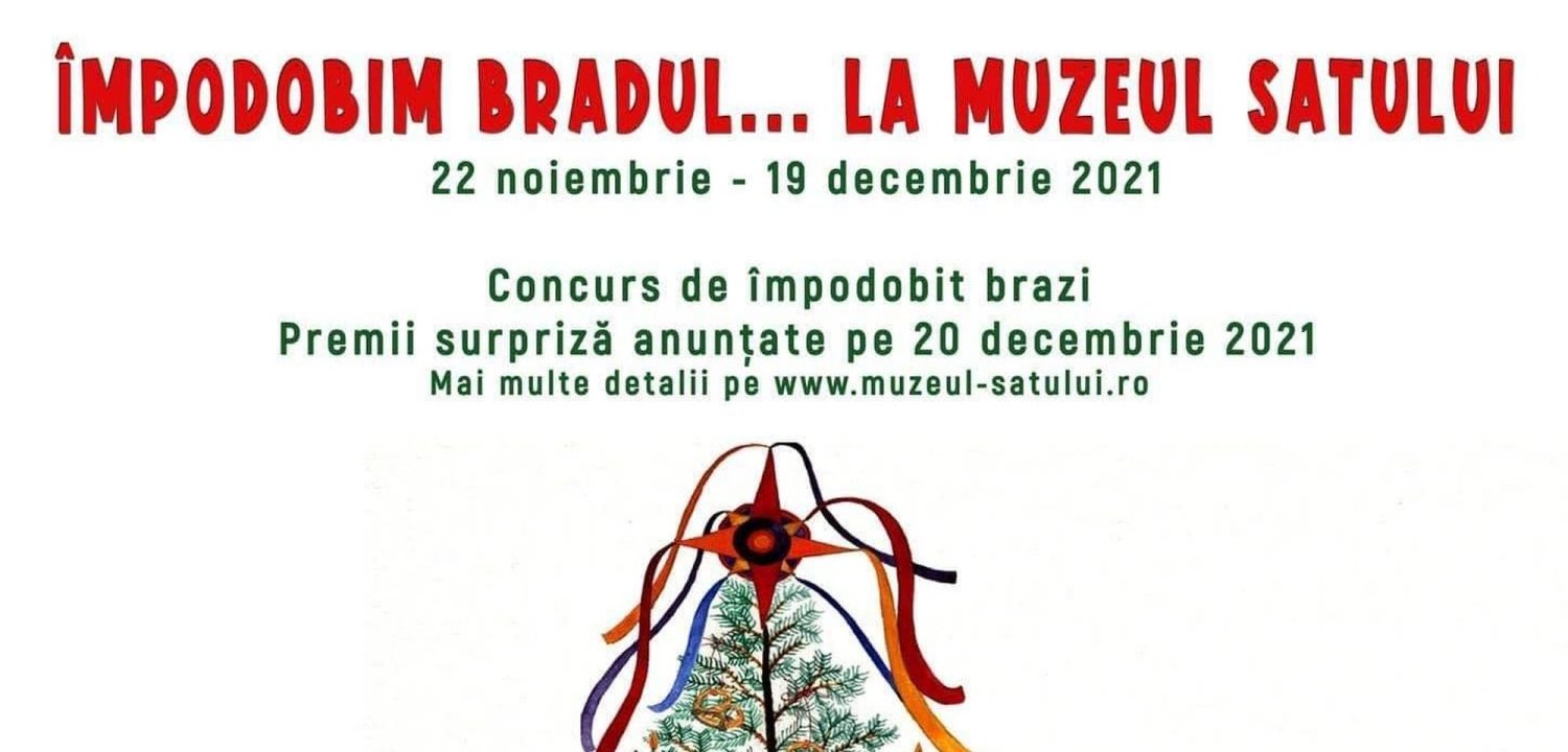 Împodobește bradul la Muzeul Satului! 193490