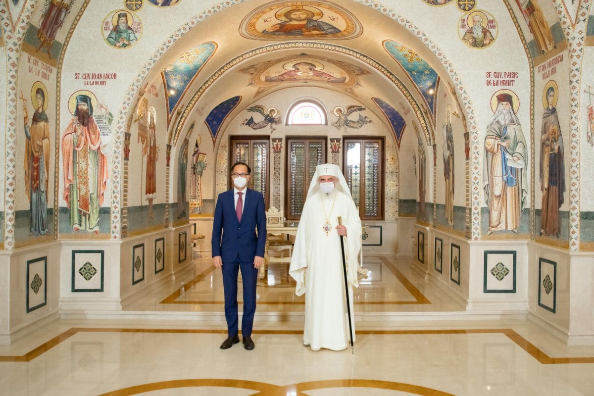 Ambasadorul Germaniei la Bucureşti în vizită de prezentare la Patriarhia Română 193636