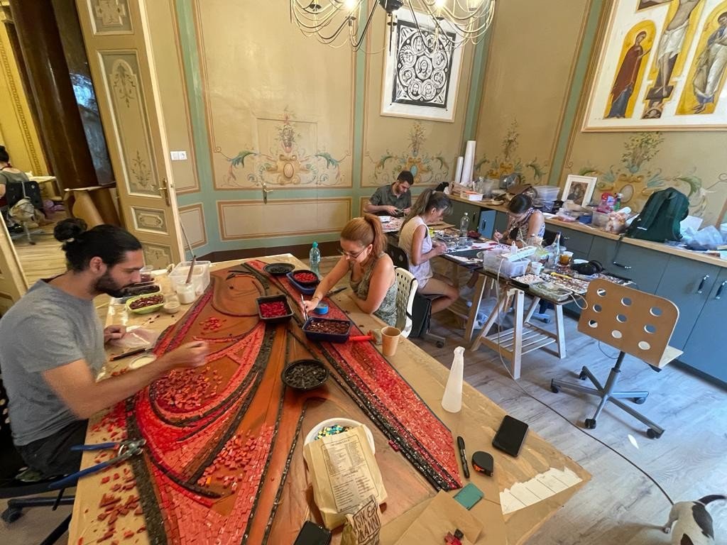 Şantierul Catedralei Naționale la trei ani de la sfințirea Altarului 193695