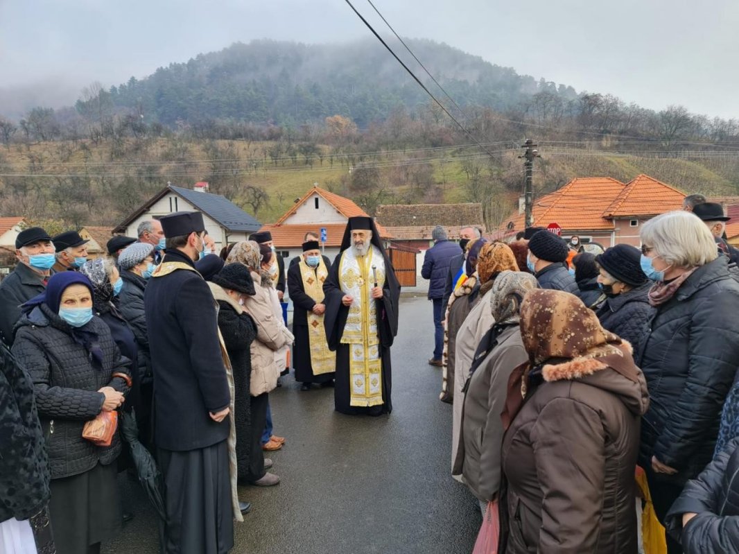 Sfințire de capelă mortuară în Parohia Pianu de Sus I 193613