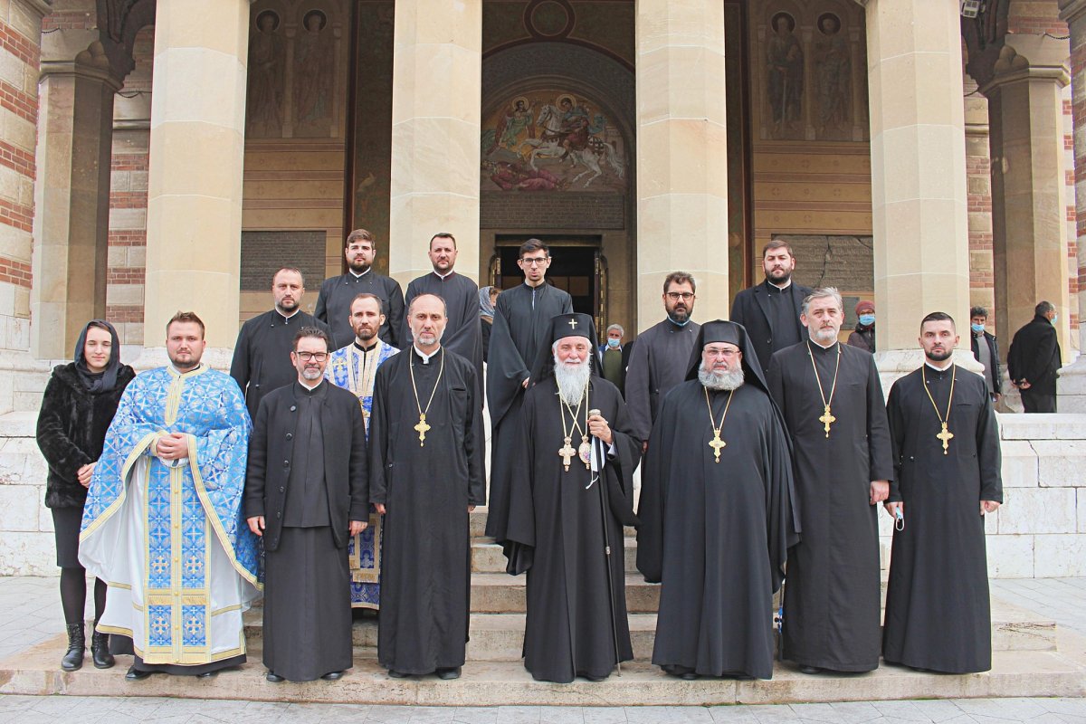Slujire arhierească de praznicul Sfântului Cuvios Antonie de la Iezer la Craiova 193625