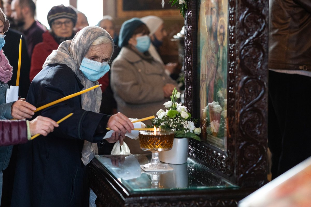 Sfânta Ecaterina cinstită de studenții teologi din București 193820