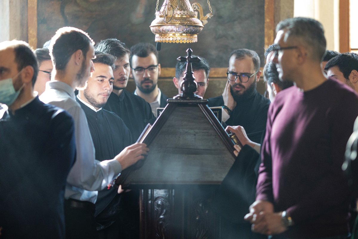 Sfânta Ecaterina cinstită de studenții teologi din București 193824