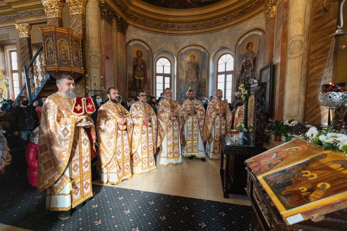 Sfânta Ecaterina cinstită de studenții teologi din București 193830