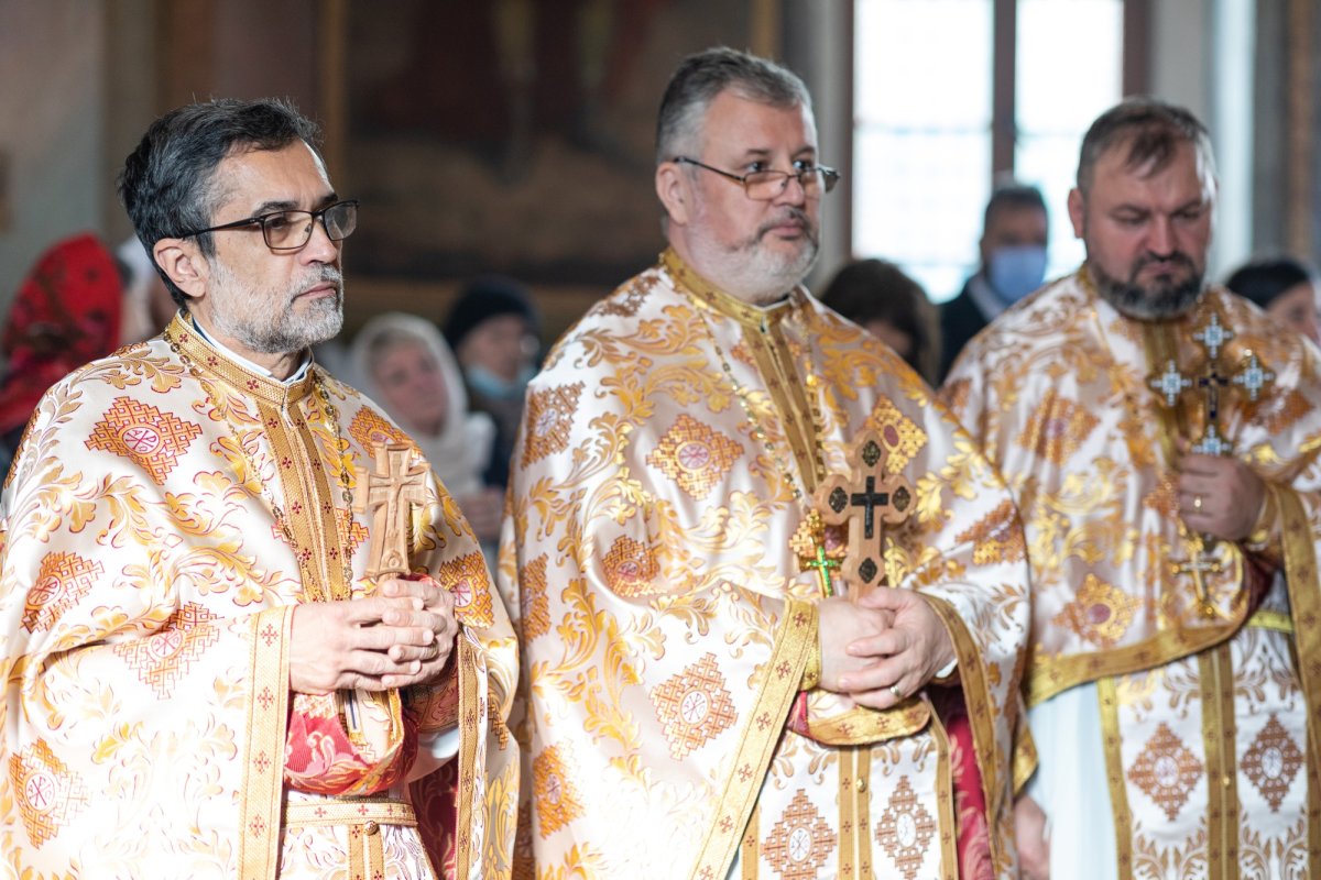 Sfânta Ecaterina cinstită de studenții teologi din București 193833