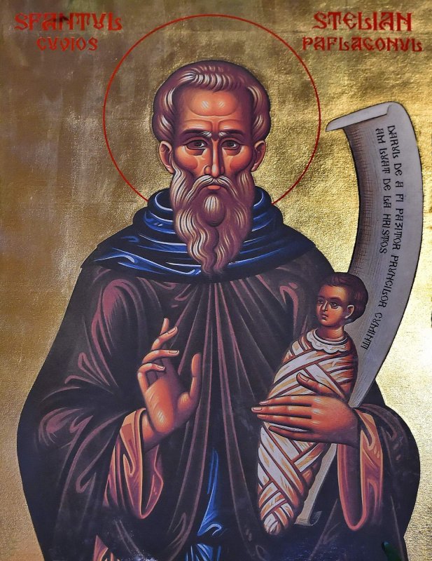 Sfântul Cuvios Stelian, „pururea ocrotitor al pruncilor” 193938