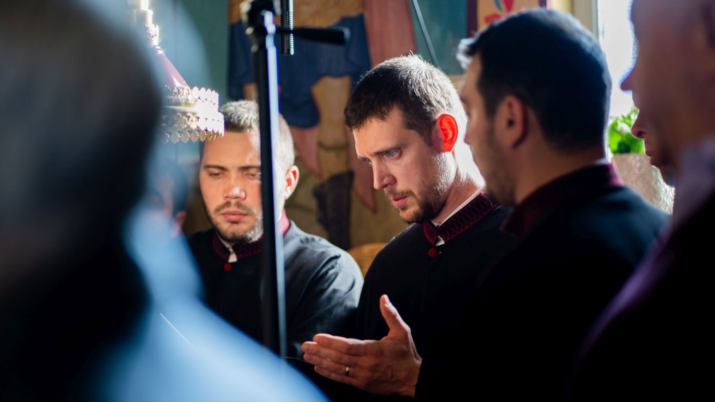 Liturghie arhierească la Fălticeni 194705