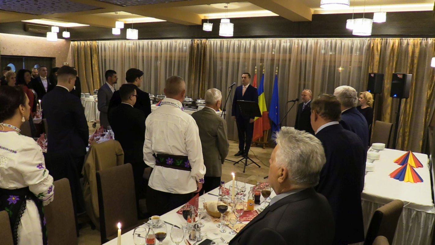 Slujire arhierească și Te Deum la Catedrala din Giula, de Ziua Națională a României 194860