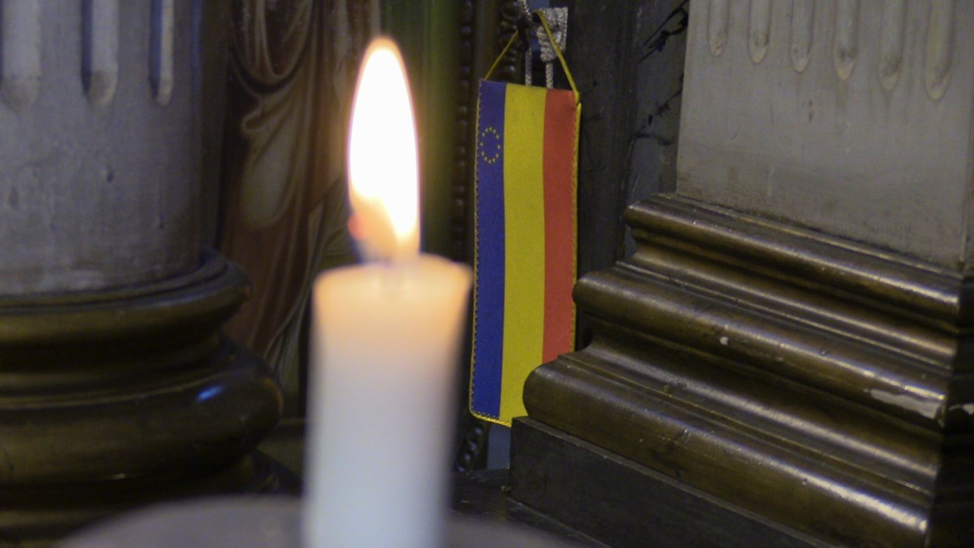 Slujire arhierească și Te Deum la Catedrala din Giula, de Ziua Națională a României 194864