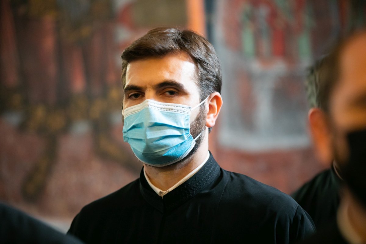 Hirotesii întru duhovnic la Paraclisul istoric al Reşedinţei Patriarhale 194918