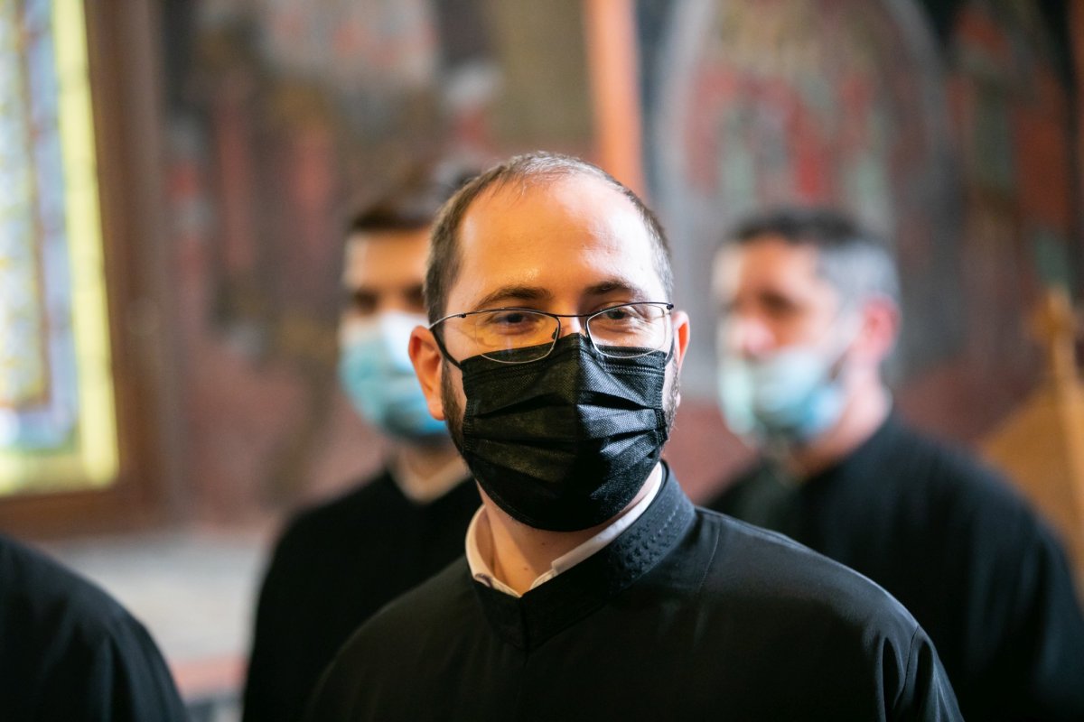 Hirotesii întru duhovnic la Paraclisul istoric al Reşedinţei Patriarhale 194920