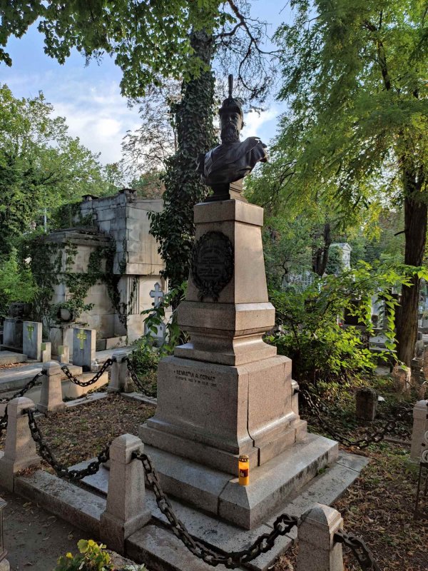 Morminte ale unor personalități implicate în istoria edificării Catedralei Naţionale 194978