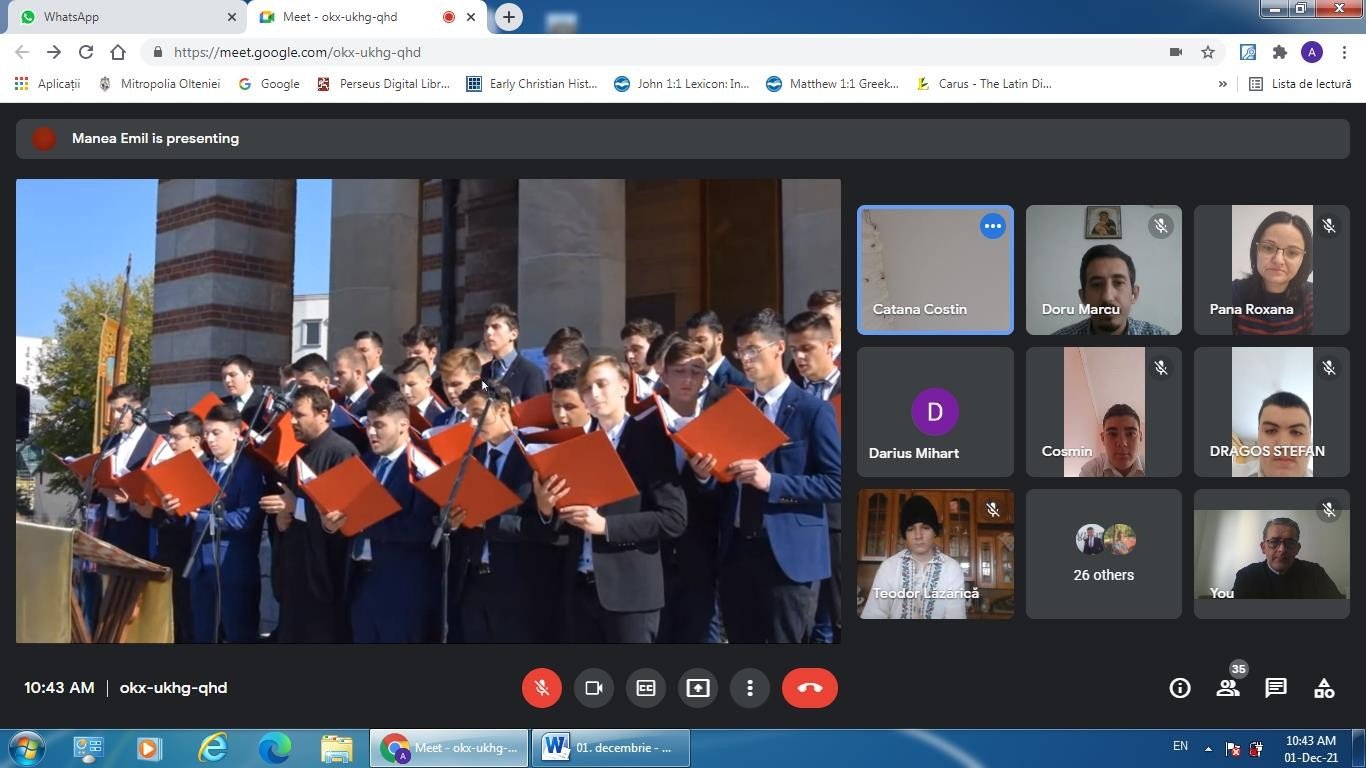 Ziua Naţională a României, marcată în învăţământul teologic din Arhiepiscopia Craiovei 195074