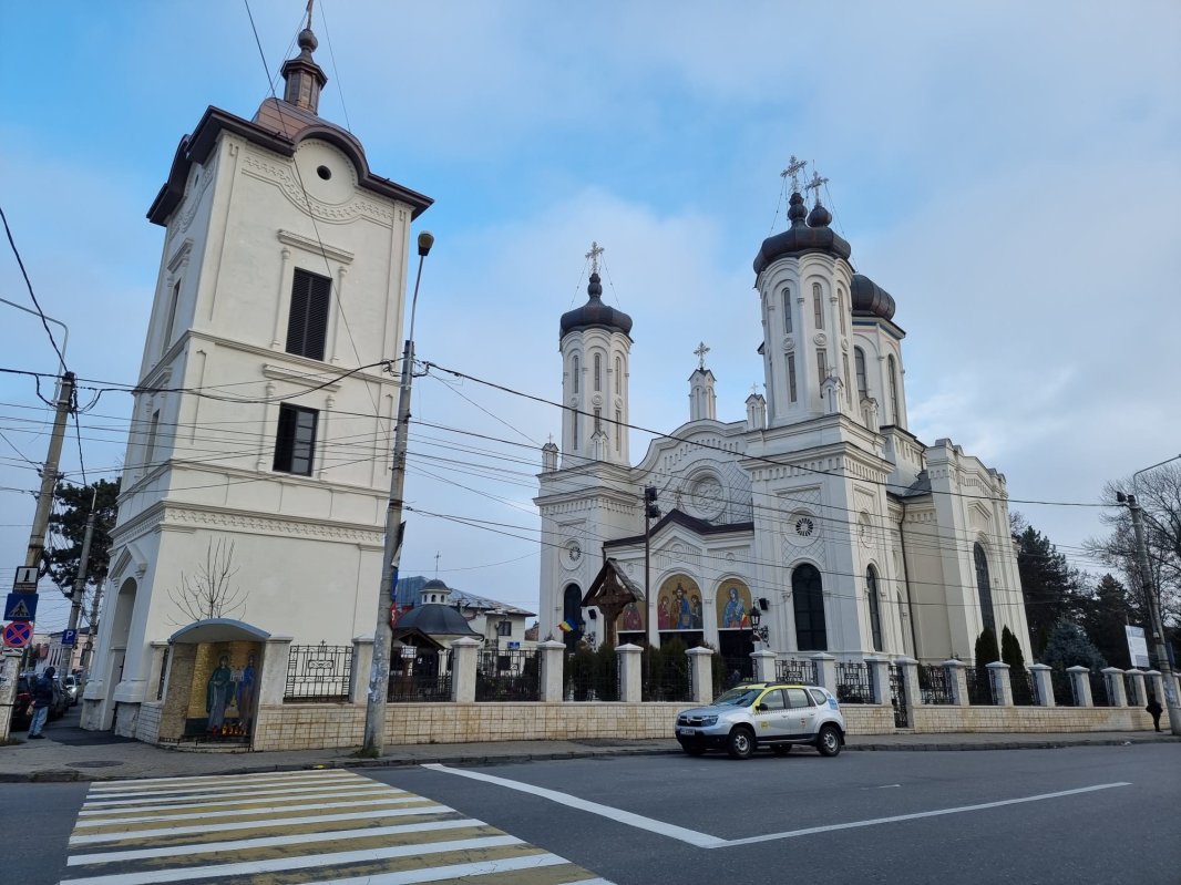 Piatră de temelie pentru capela  Parohiei „Sfânta Vineri” din Ploiești 195264