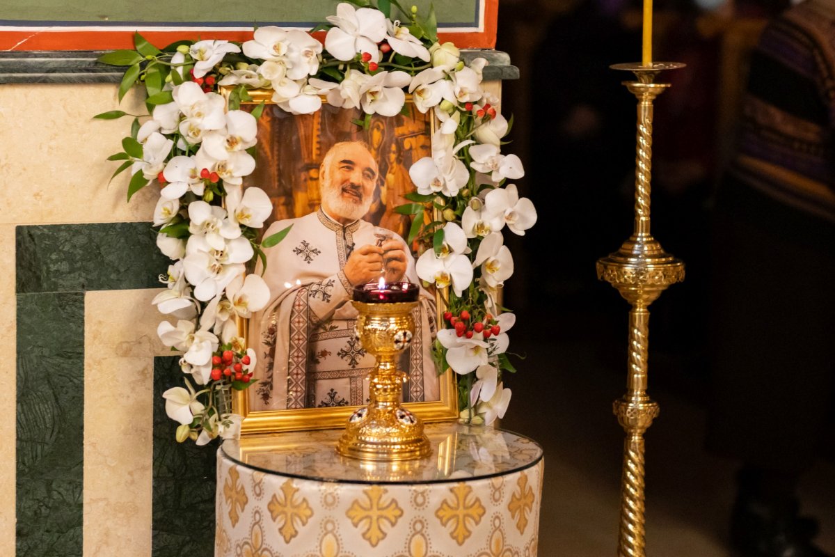 Liturghie și rugăciune de pomenire la Biserica „Sfânta Vineri” din Capitală 195526