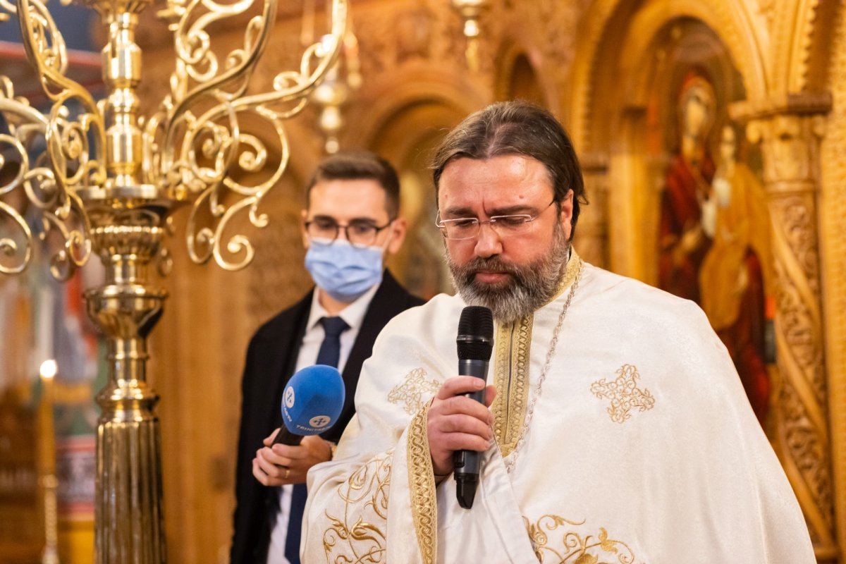 Liturghie și rugăciune de pomenire la Biserica „Sfânta Vineri” din Capitală 195559