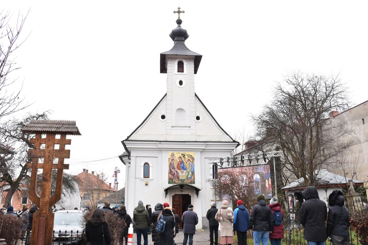 Sărbătoare la cea mai veche biserică ortodoxă din Cluj-Napoca 195412