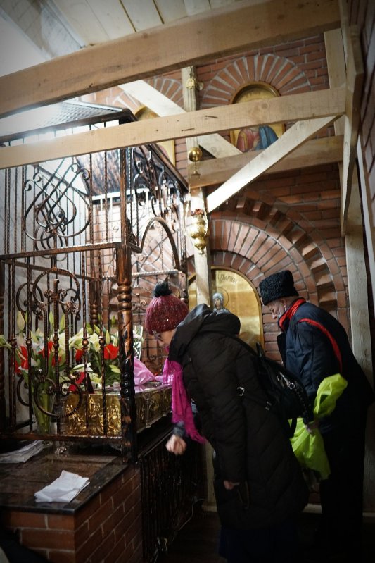 Sărbătoarea Sfintei Filofteia la Catedrala Arhiepiscopală din Curtea de Argeș 195745