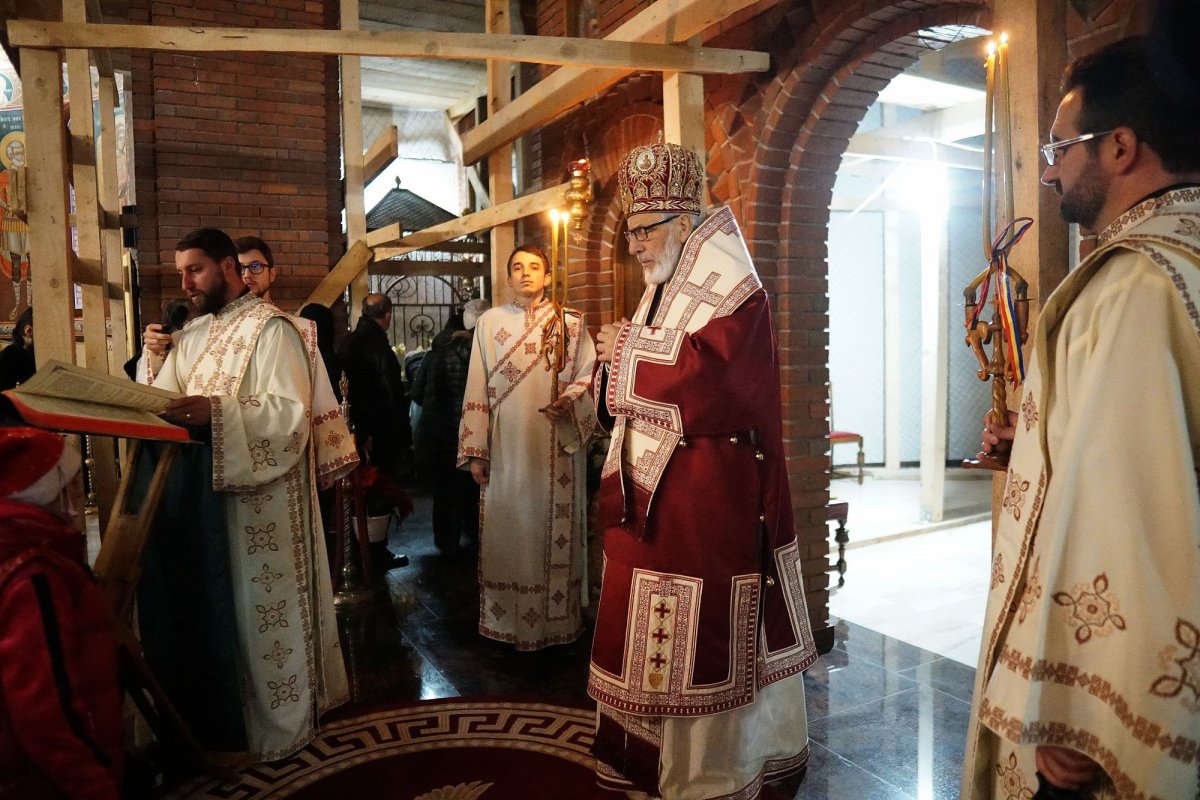 Sărbătoarea Sfintei Filofteia la Catedrala Arhiepiscopală din Curtea de Argeș 195747