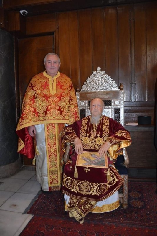 Secretarul General al Consiliului Mondial al Bisericilor, în vizită la Patriarhia Ecumenică 195794