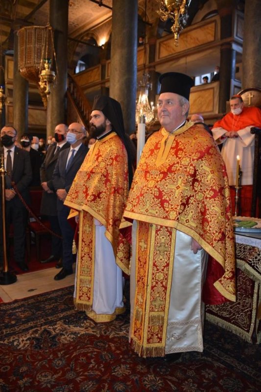 Secretarul General al Consiliului Mondial al Bisericilor, în vizită la Patriarhia Ecumenică 195796